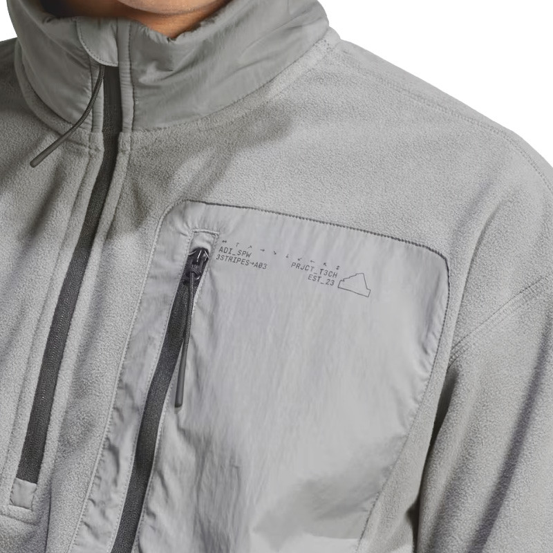 Sweat polaire Adidas City Escape gris