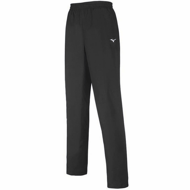 Pantalon de sport femme Mizuno Team Tech noir, léger et repirant
