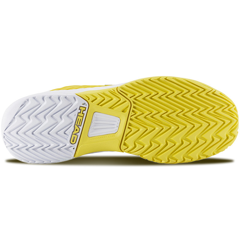 Chaussures tennis junior compétition Head Revolt 4.5 coloris jaune