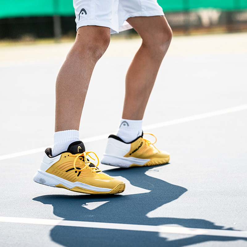 Head Revolt Pro 4.5 junior jaune - Chaussures tennis enfant compétition