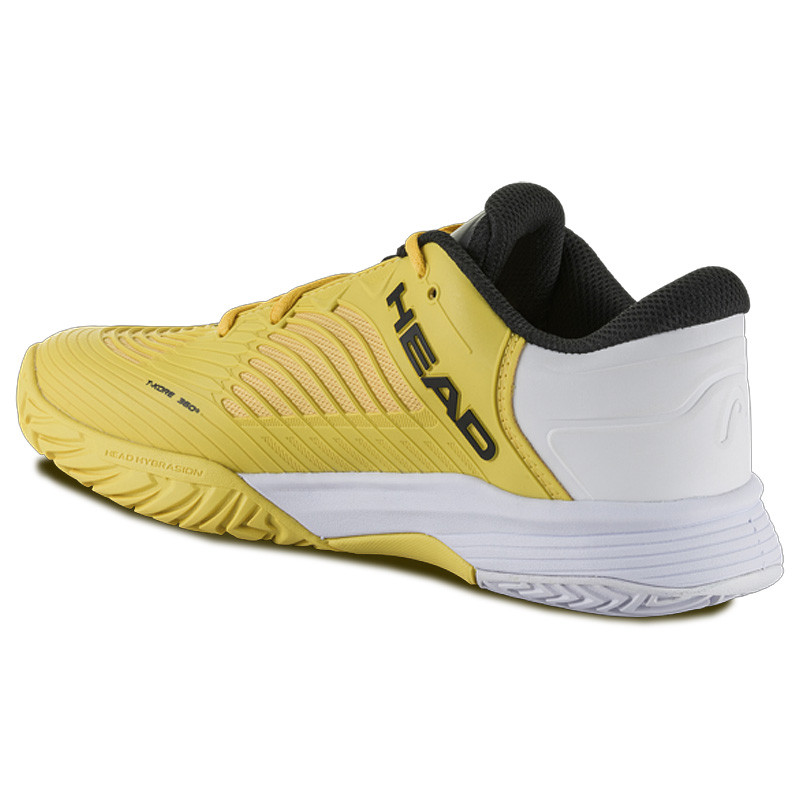 Chaussures tennis junior compétition Head Revolt 4.5 coloris jaune