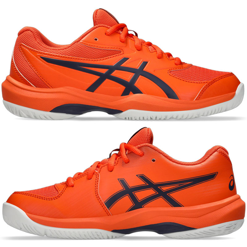 Asics Gel Game 9 GS Junior orange et noir