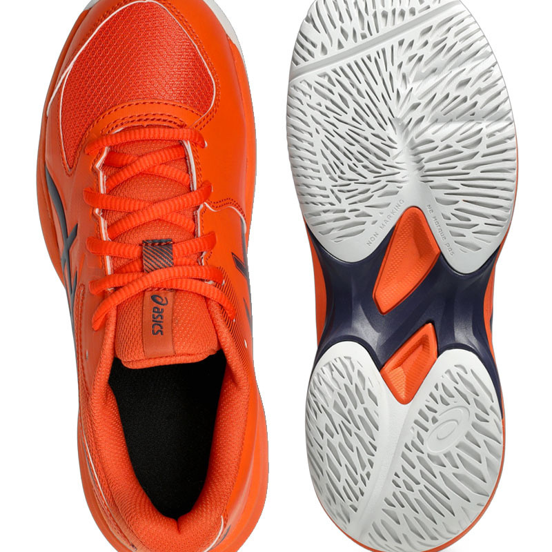 Asics Gel Game 9 GS Junior orange et noir