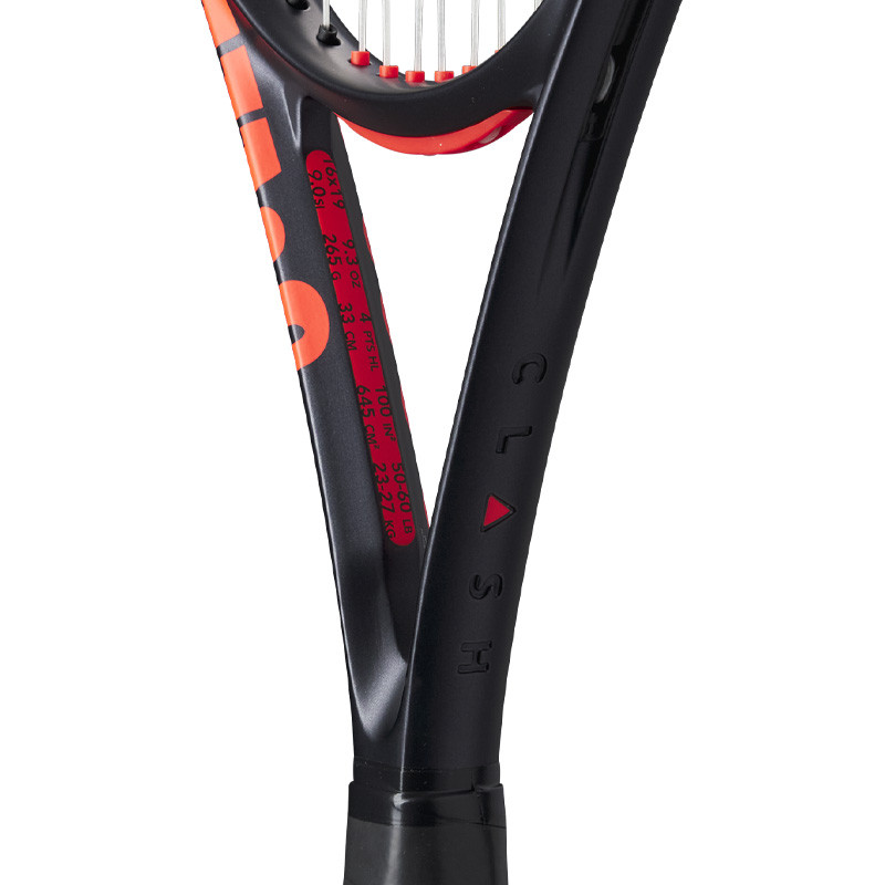 Raquette de tennis Wilson Clash 100 UL V3 - Légère et confortable