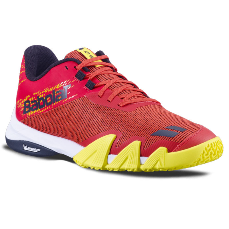 Babolat Jet Viva rouge - Chaussures de padel dynamique et légère