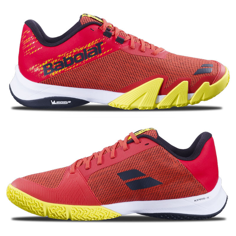 Babolat Jet Viva rouge - Chaussures de padel dynamique et légère