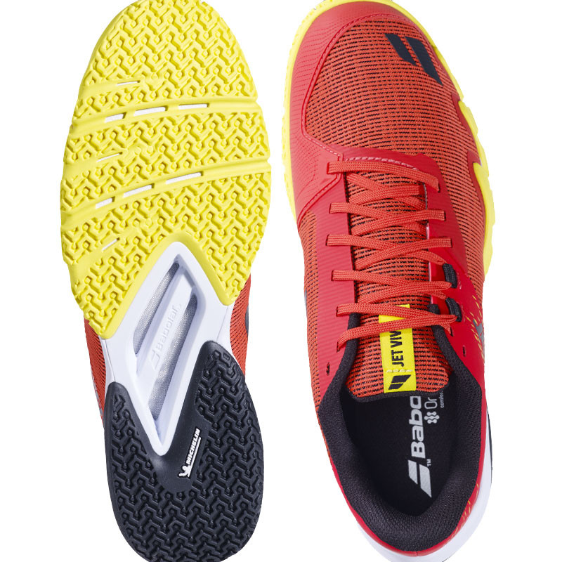 Babolat Jet Viva rouge - Chaussures de padel dynamique et légère