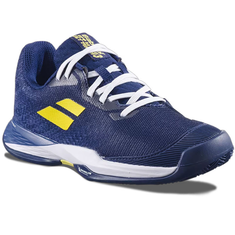 Babolat Jet Mach 3 Clay Junior bleu et jaune