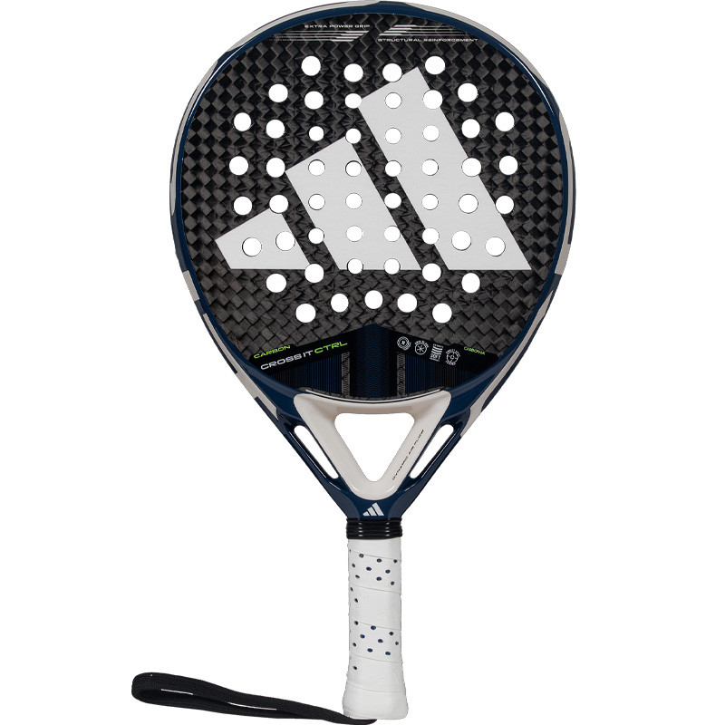 Adidas Cross-It Carbon CTRL - Raquette de padel haut de gamme contrôle et précision