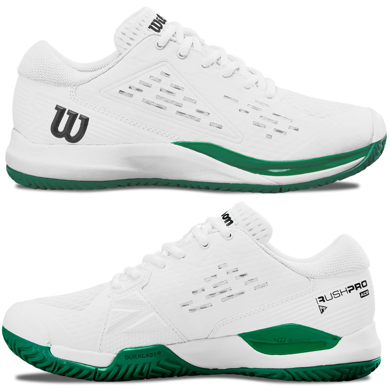 Rush Pro Ace junior blanc et vert