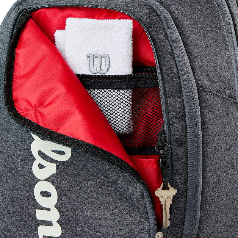 Sac à dos pour le tennis Wilson Tour Backpack noir
