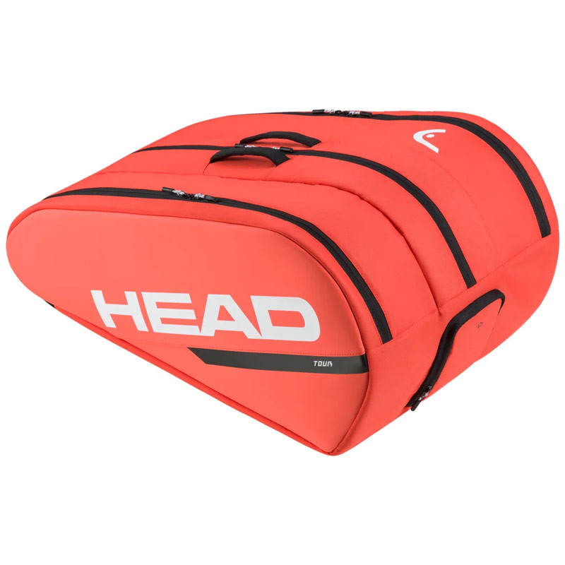Grand sac de tennis Head Tour Radical XL Thermobag 15 raquettes orange