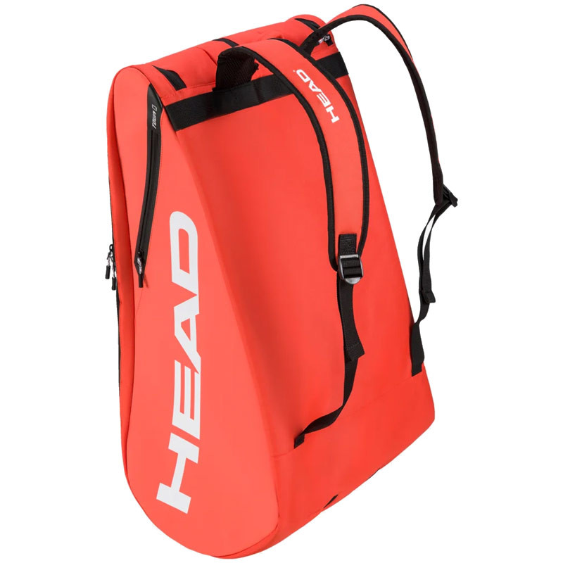 Grand sac de tennis Head Tour Radical XL Thermobag 15 raquettes orange