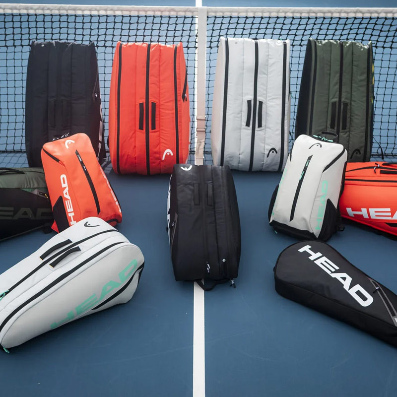 Grand sac de tennis Head Tour Radical XL Thermobag 15 raquettes orange