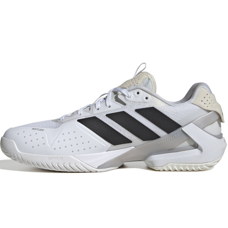 Adidas Adizero Ubersonic 5 blanche toutes surfaces 2025