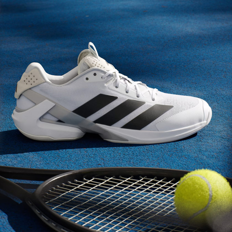 Adidas Adizero Ubersonic 5 blanche toutes surfaces 2025