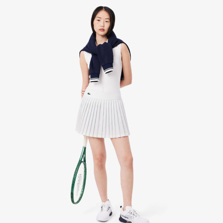 Jupe De Tennis Plissée Pour Fille Avec Short Intégré - Taille Haute élastique, 2 Poches - Taille 5-7 Ans, Tissu Infroissable