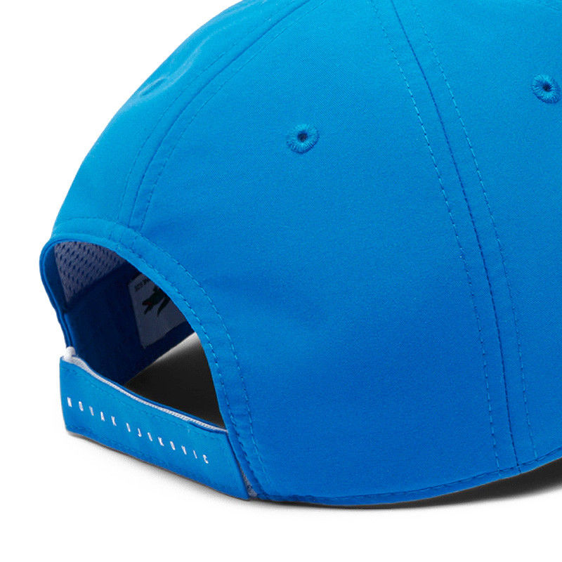 Casquette Lacoste Novak Djokovic coloris bleu royal 2025
