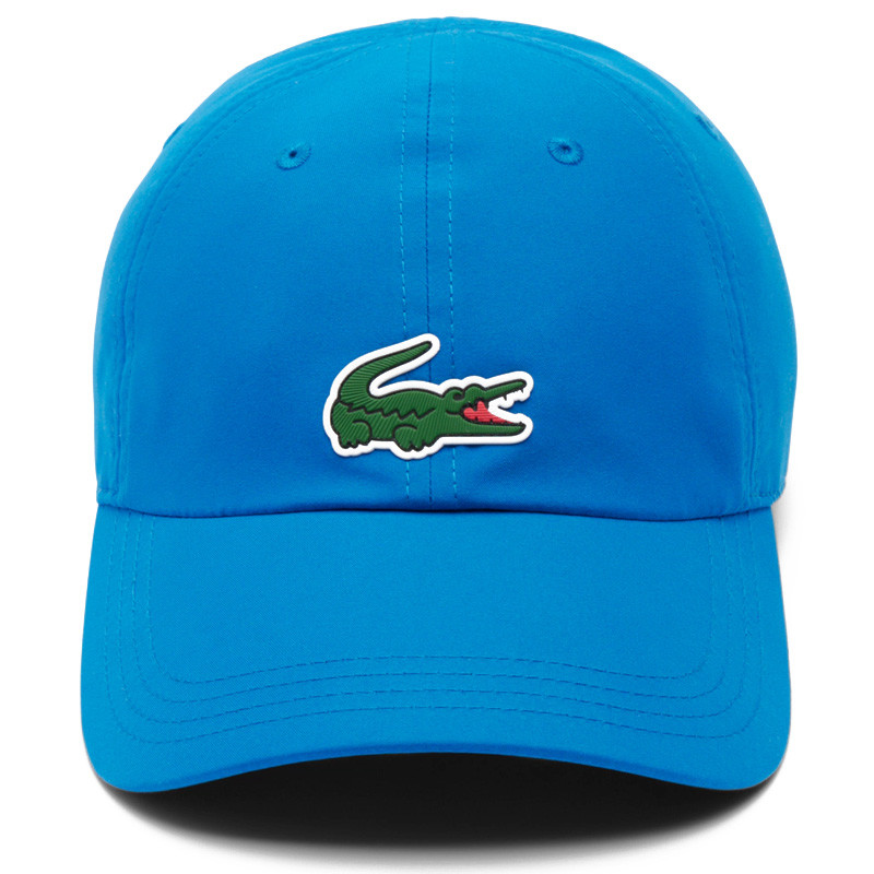 Casquette tennis Lacoste x Djokovic bleu