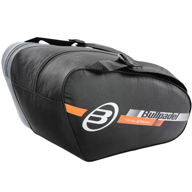 Sac de padel Bullpadel Tour noir et orange