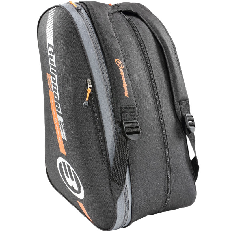 Sac de padel Bullpadel Tour noir et orange