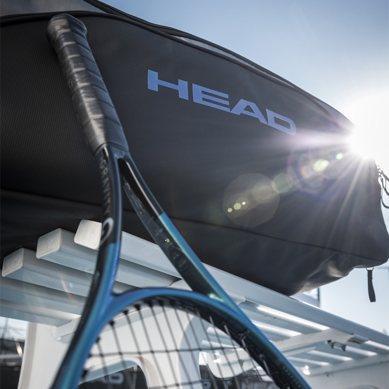 Sac de tennis Head Pro X Duffle Sport gris et noir Gravity 2025