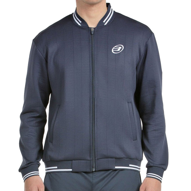 Veste pour homme Bullpadel trombe style Teddy bleu marine