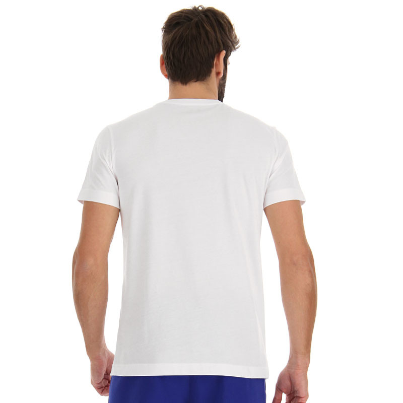 Tee-shirt de tennis Lotto en coton / polyester doux et confortable
