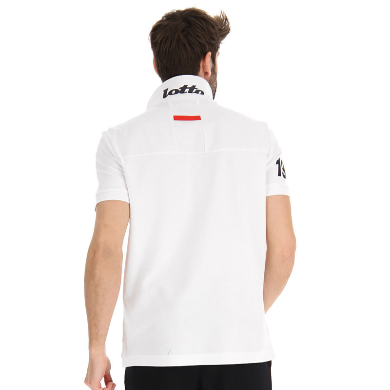 Polo Lotto Taormina 73 en coloris blanc