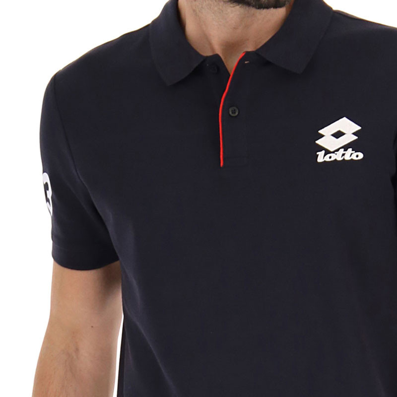 Polo homme Lotto Taormina 73 bleu marine