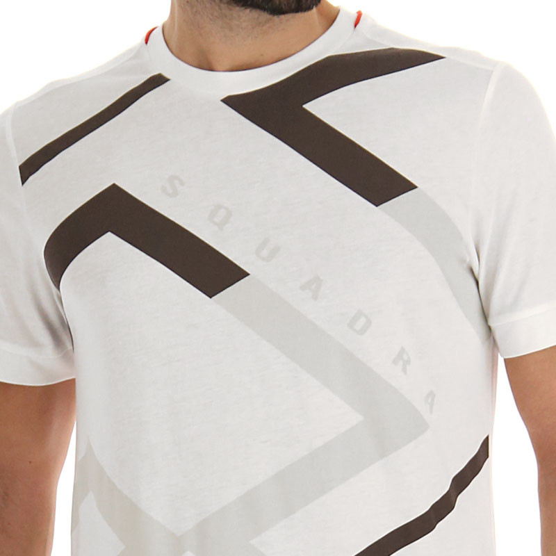Tee-shirt homme Lotto Athletica Classic 6 blanc et noir