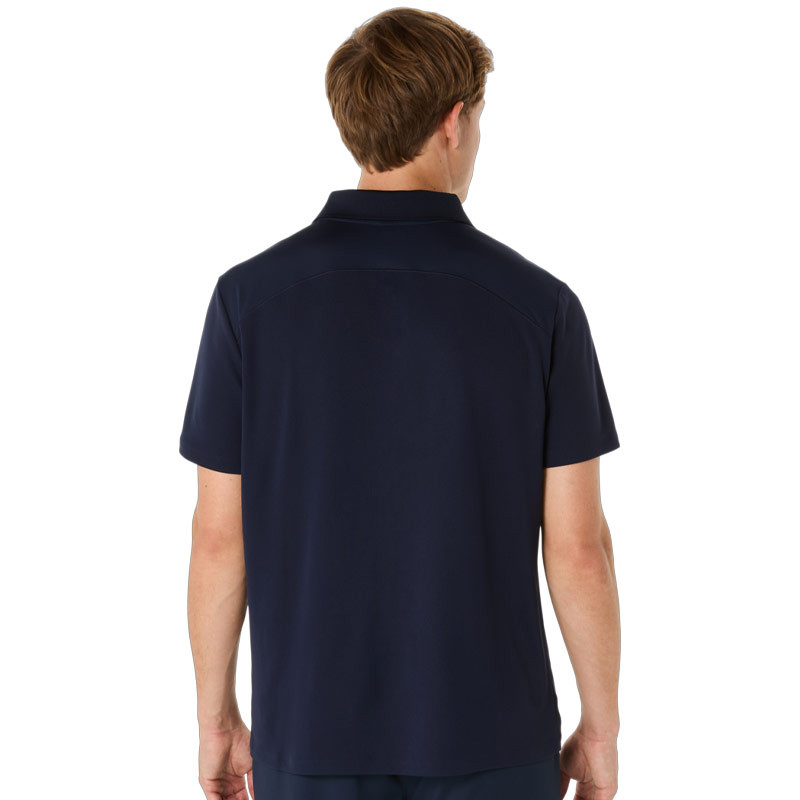 Polo de tennis pour homme Asics Court Top coloris bleu marine