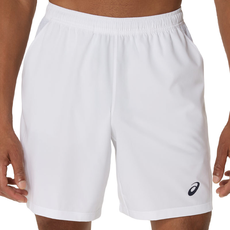 Short tennis homme Asics Court 9in blanc