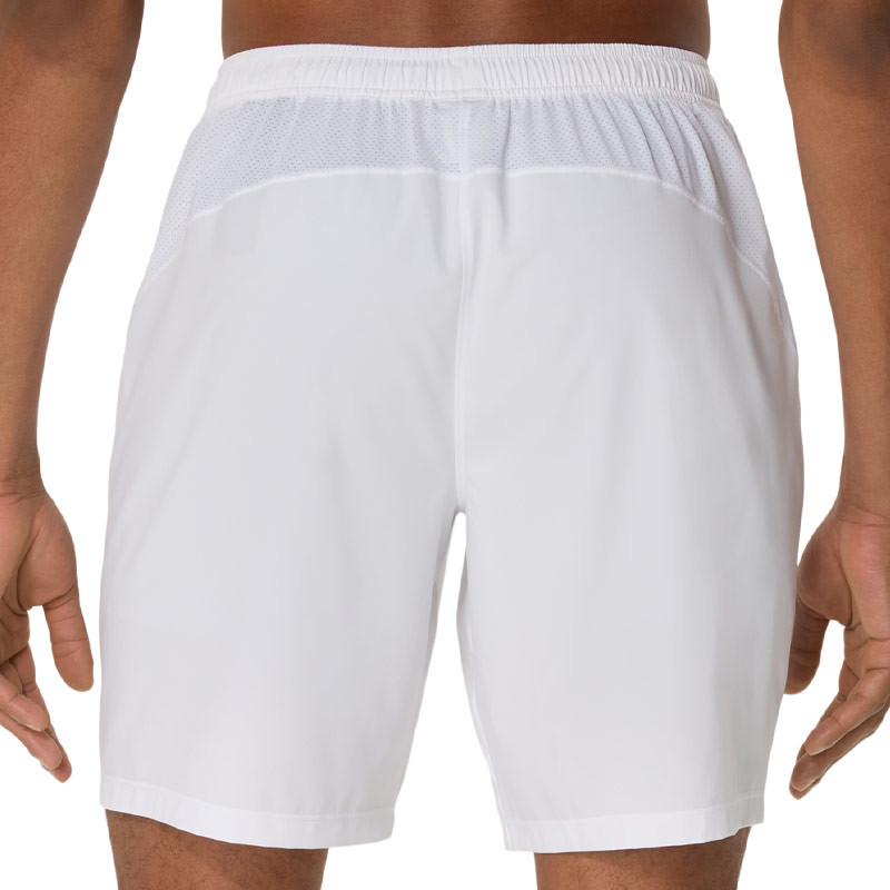 Short tennis homme Asics Court 9in blanc