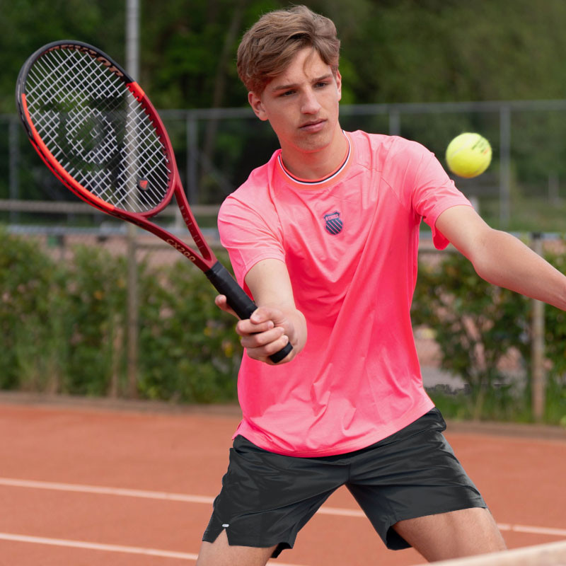 Short de tennis homme KSwiss HyperCourt noir