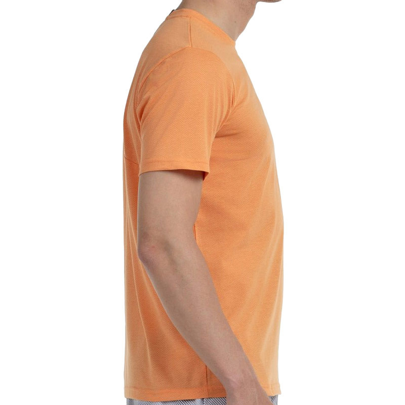 Tee-shirt de padel pour homme Bullpadel Montia en coloris orange-noir