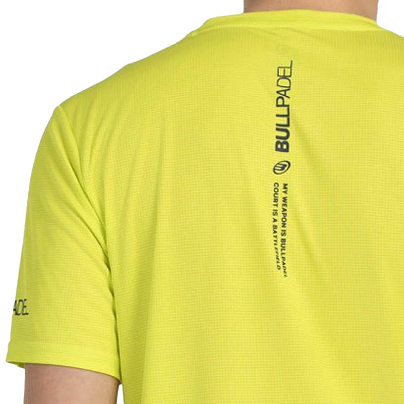 Tee-shirt de padel pour homme Bullpadel Beque en coloris jaune