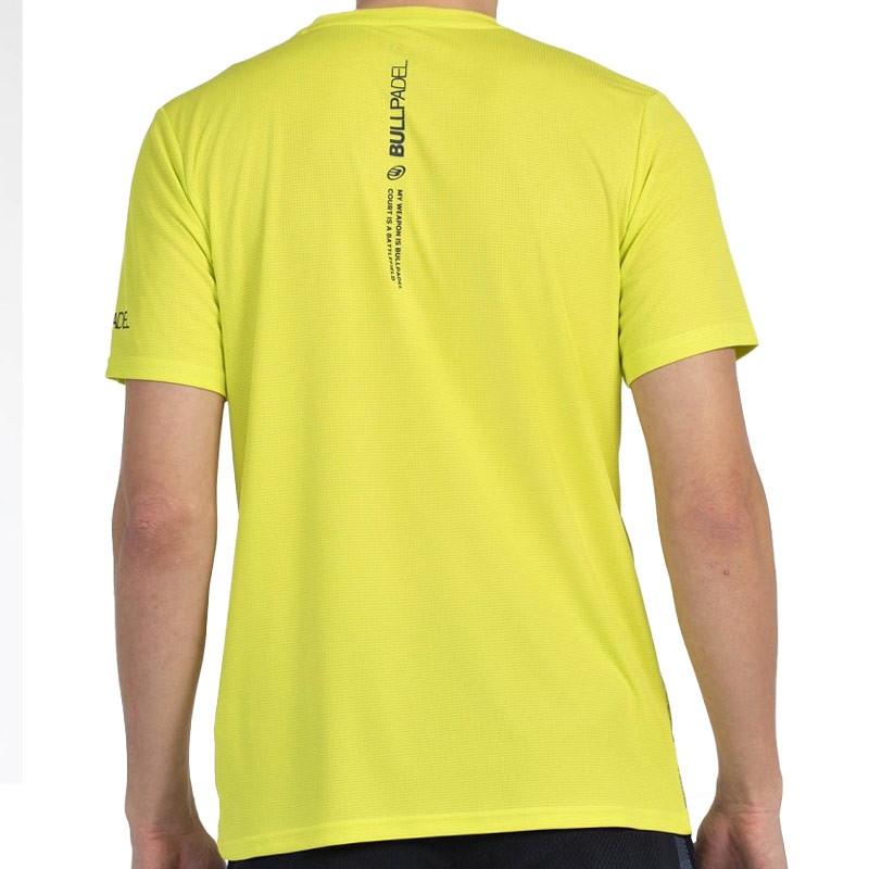 Tee-shirt de padel pour homme Bullpadel Beque en coloris jaune