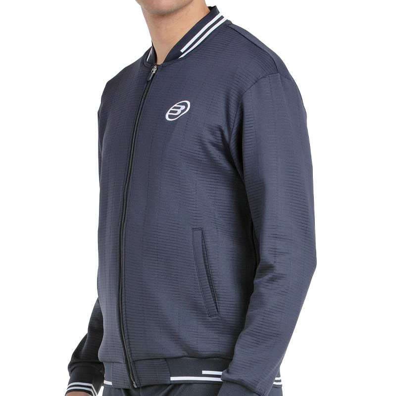 Veste homme Bullpadel Trombe bleu marine