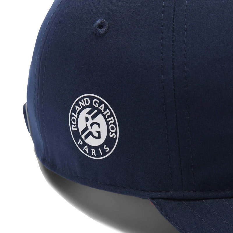 Casquette tennis Lacoste Roland Garros bleu bleu marine 2025