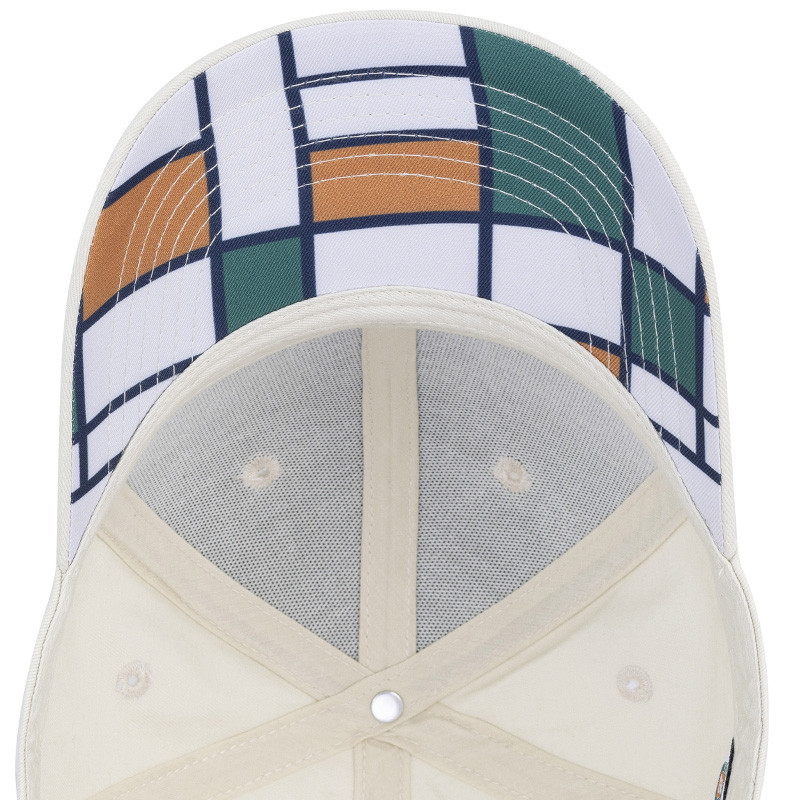 Casquette Roland Garros logo blanc cassé