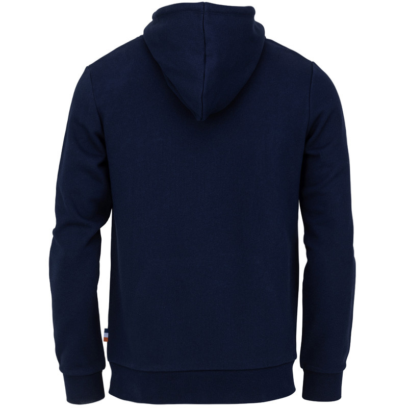 Sweat capuche Roland Garros Graphic bleu marine et ocre