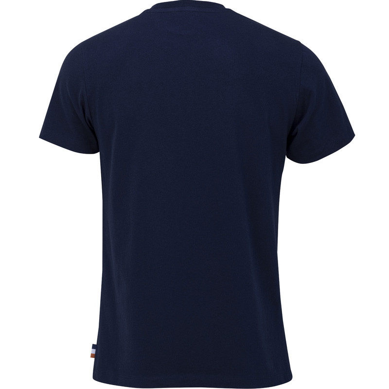 Tee Shirt Roland Garros homme Graphic Coloris bleu marine et ocre