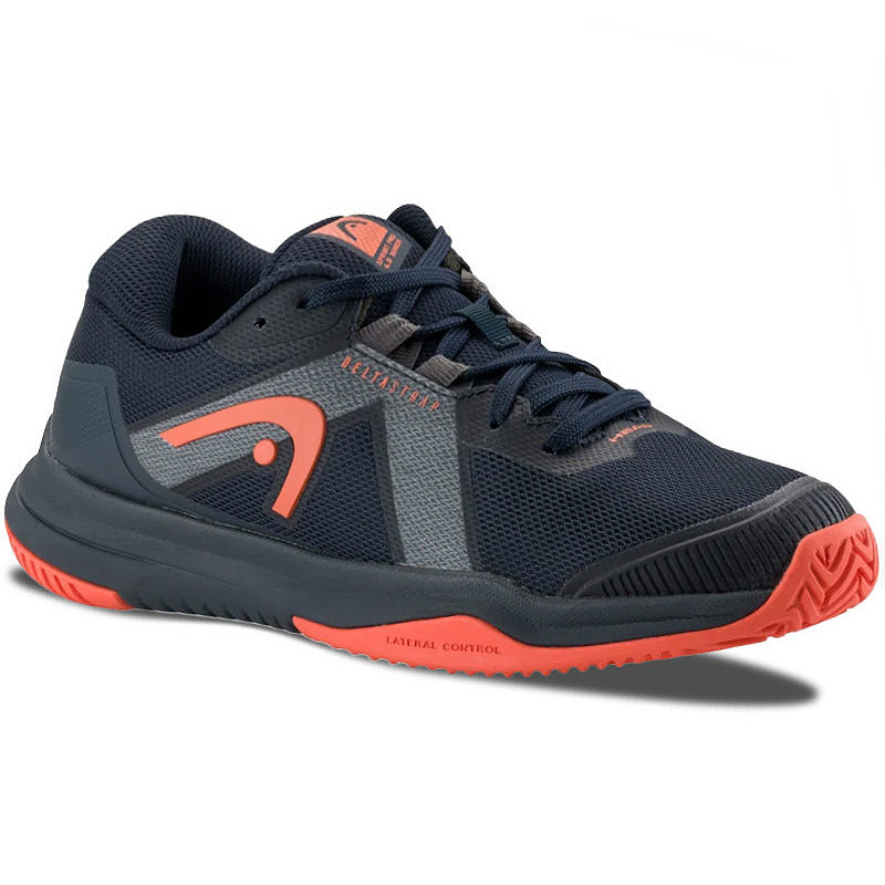 Head Sprint Pro 4.0 junior - Chaussures tennis enfant noir et rouge