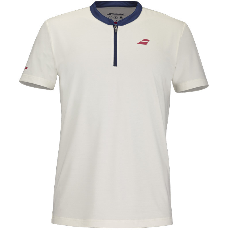 Polo de tennis Babolat 150 ans beige
