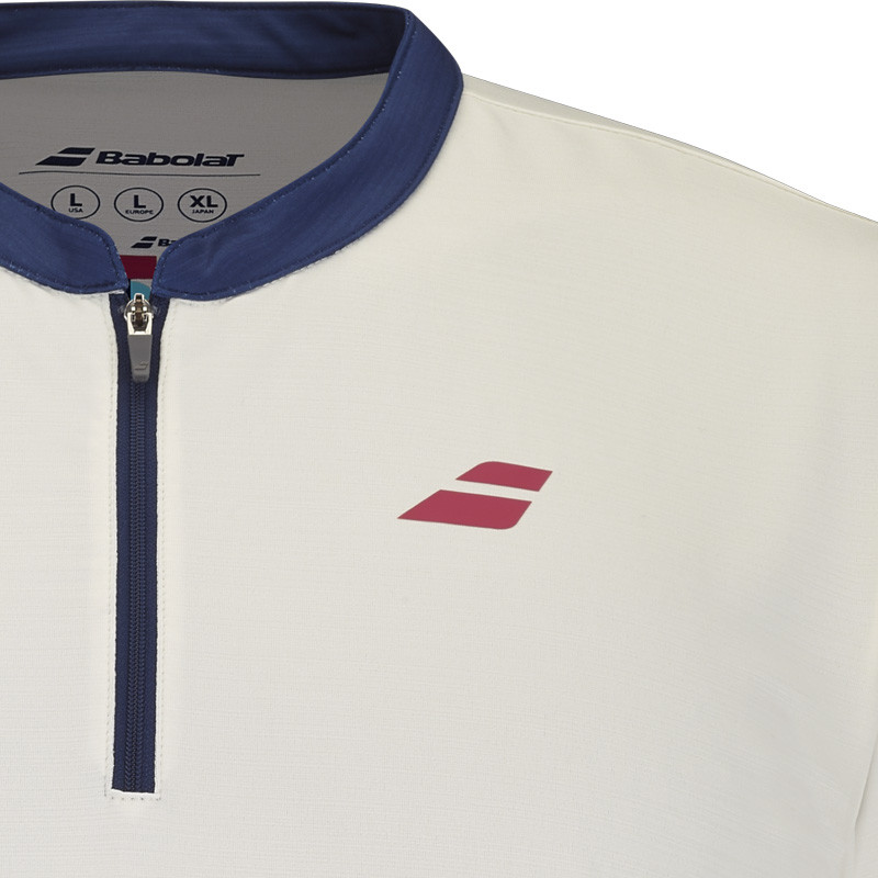 Polo de tennis Babolat 150 ans beige