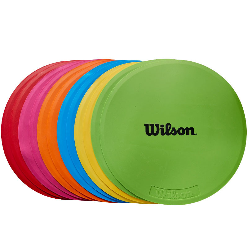 Disques de marquage plats Wilson Marker Spots x12