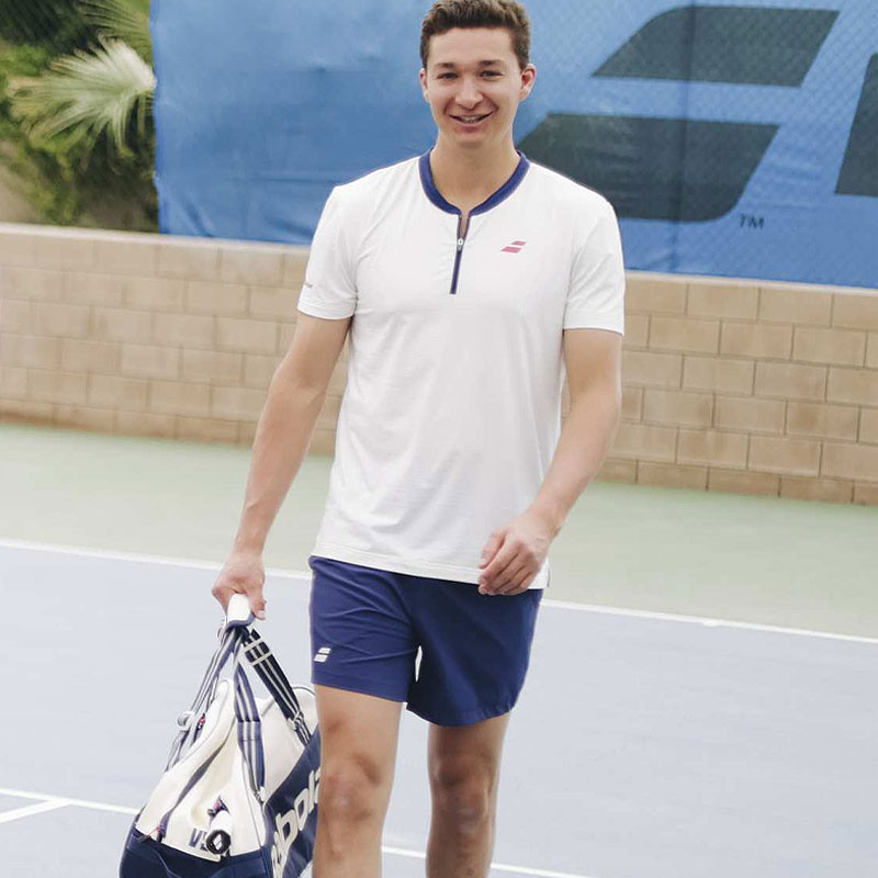 Polo de tennis Babolat 150 ans beige