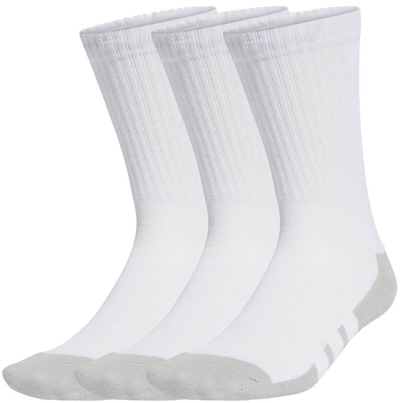 Chaussettes Adidas Essential Climacool blanches 3 packs