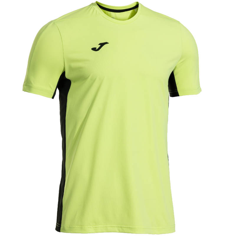 Tee-shirt de tennis Joma Challenge vert fluo